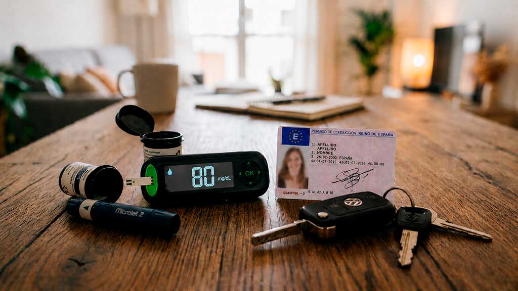 ¿Se puede renovar el carnet de conducir con diabetes?